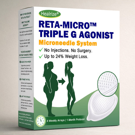 Healrize® THE RETA-MICRO Triple G AGONIST Microneedle System